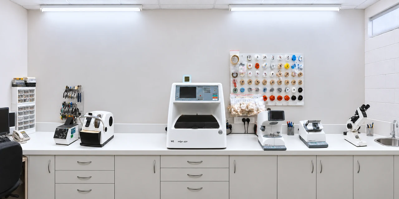 The on-site lens laboratory